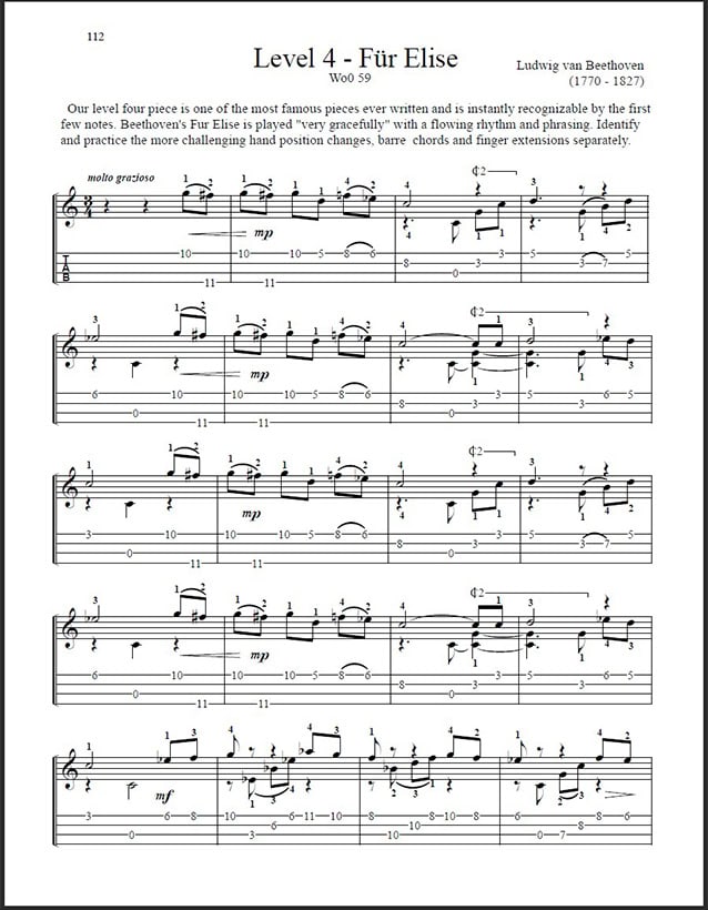 Ultimate Ukulele Technique - Level 4 -Fur Elise