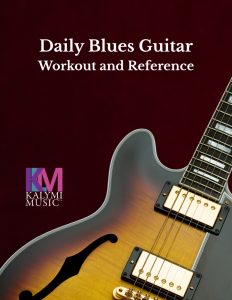 Cover of the bonus pdf The Daily Blues guitar Warmup 