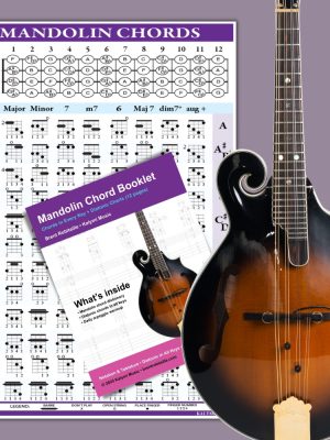 an image of the mandolin chord poster and bonus ebook