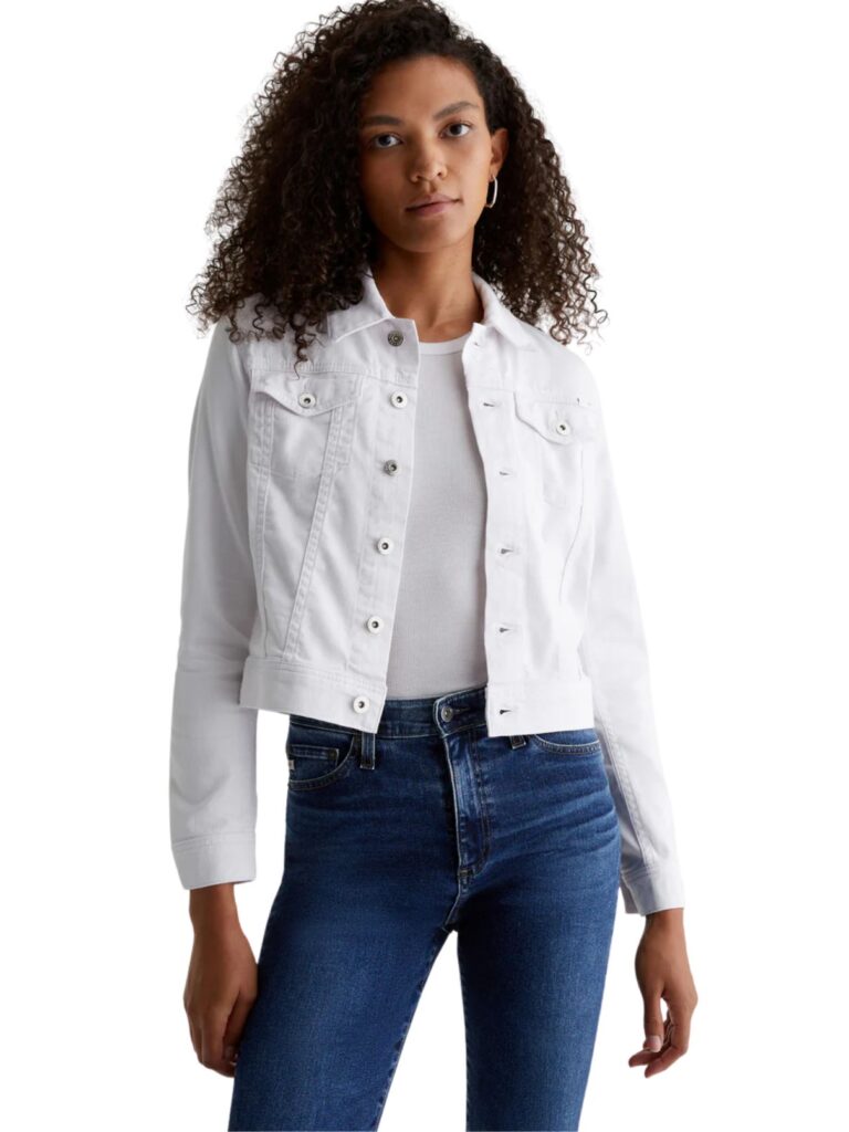 ag jeans robyn jacket in white