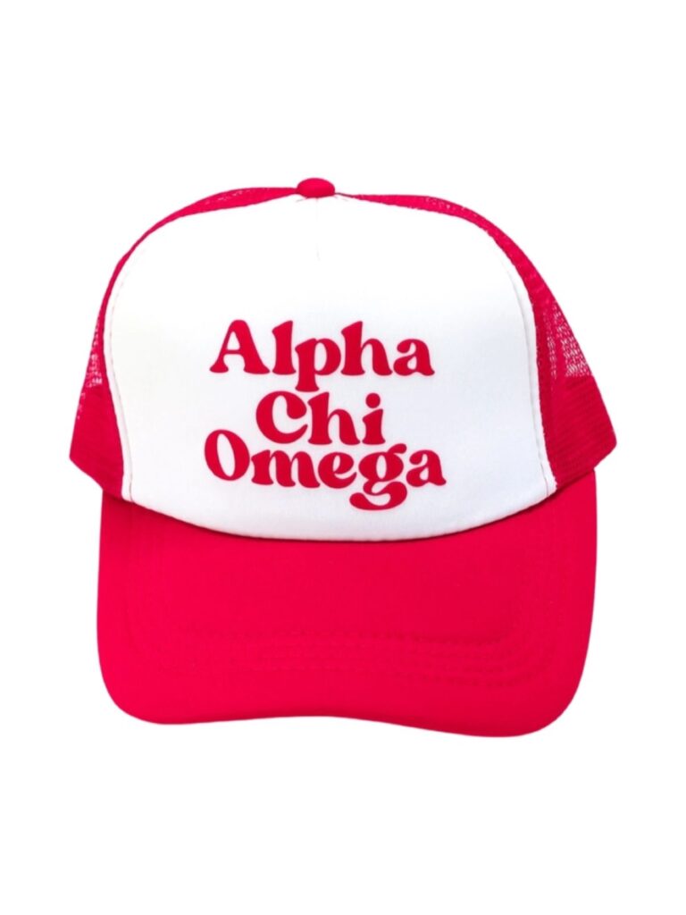 alpha chi omega trucker