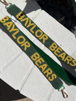 baylor bears game day purse strap