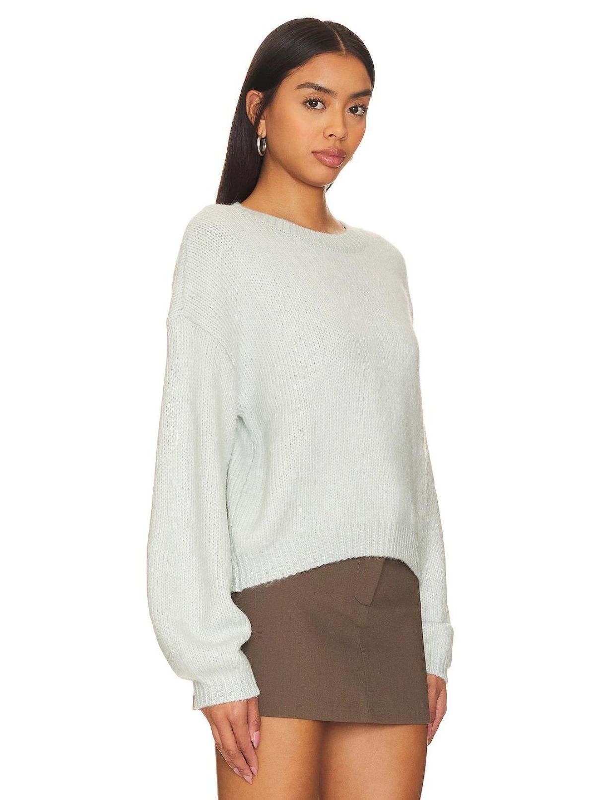 bb dakota colette sweater in jade cream