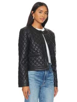 bb dakota martine jacket in black