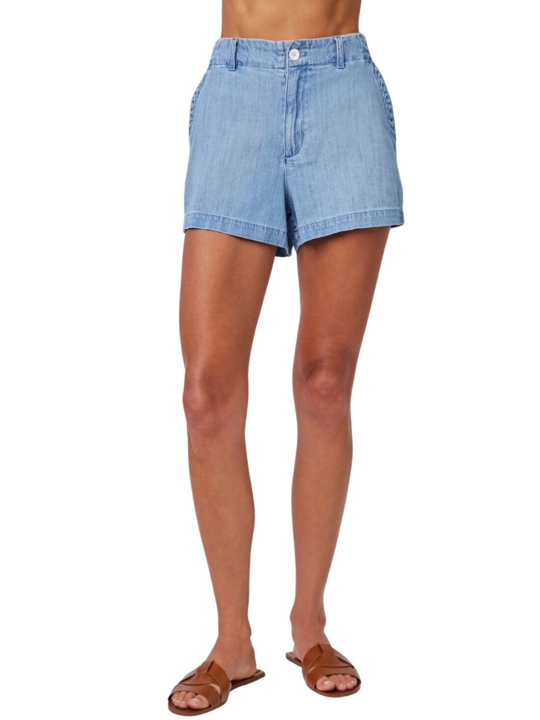 bella dahl elle playa trouser short in sea breeze wash