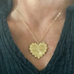 big love heart necklace