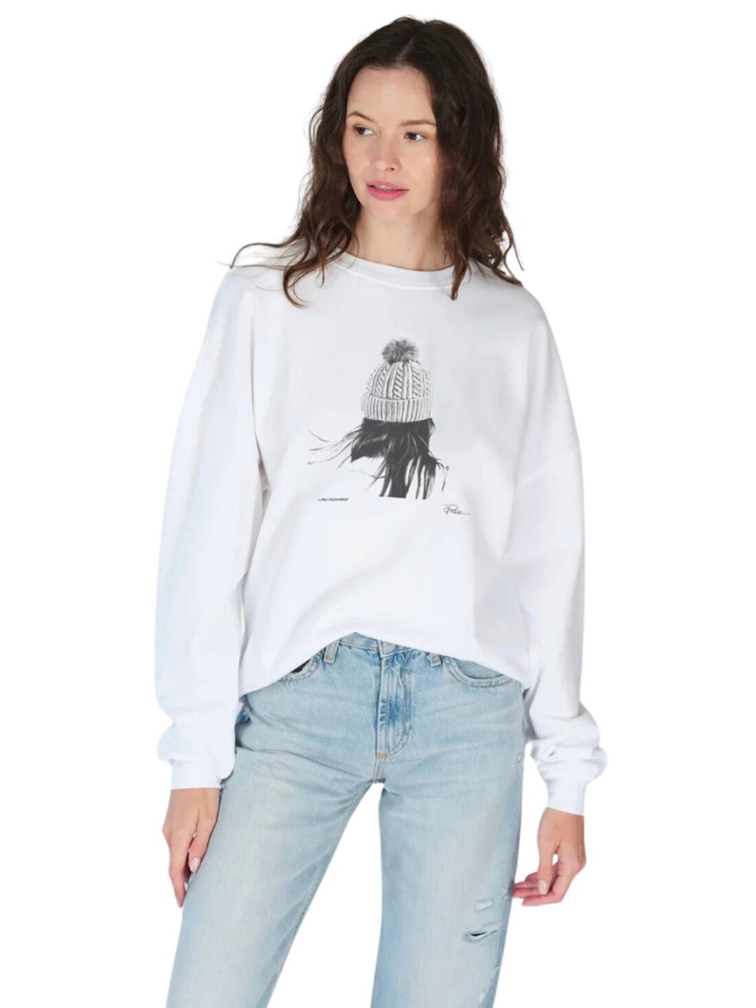 cpress studio long december cozy sweatshirt