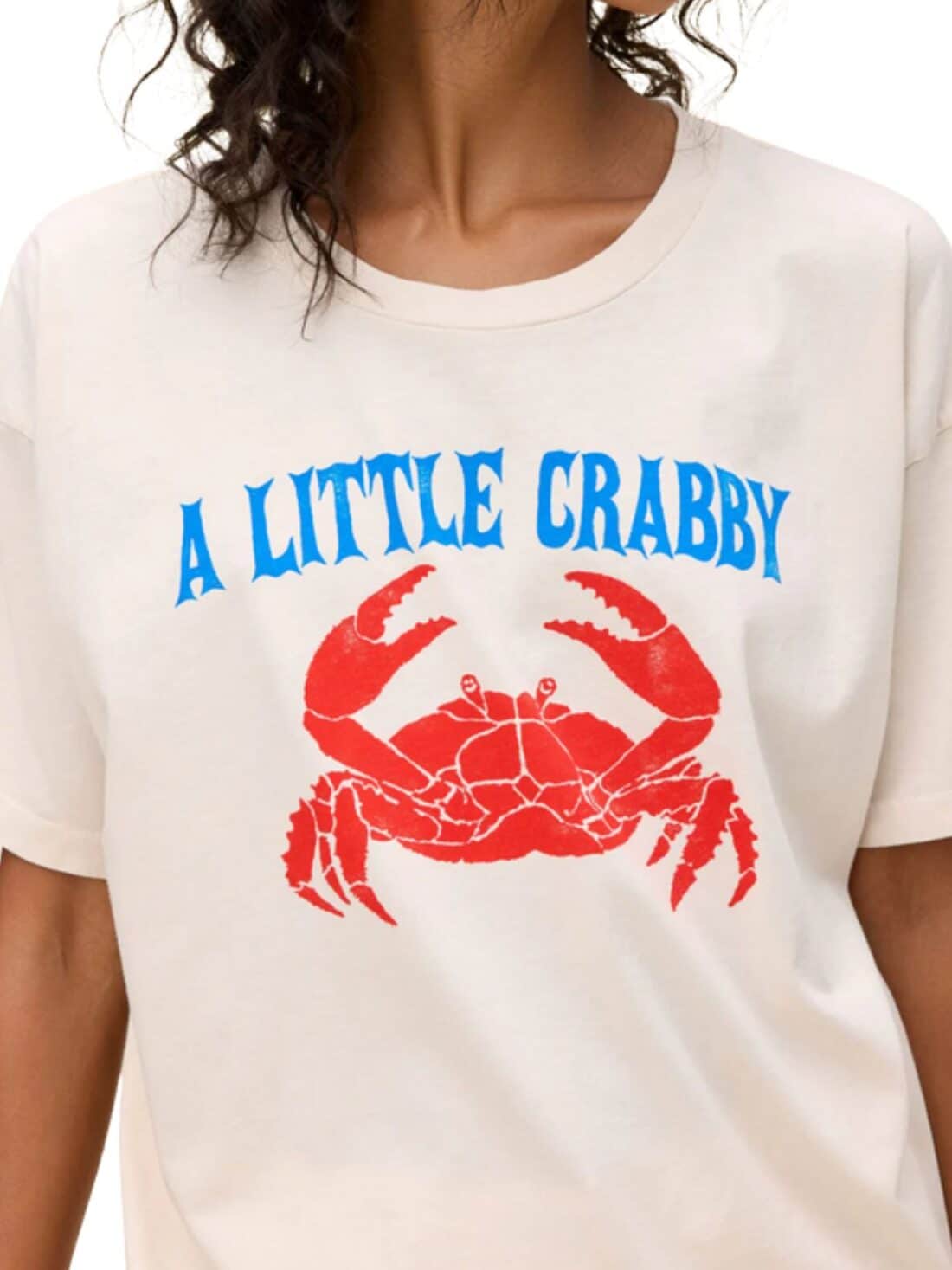 daydreamer a little crabby merch tee