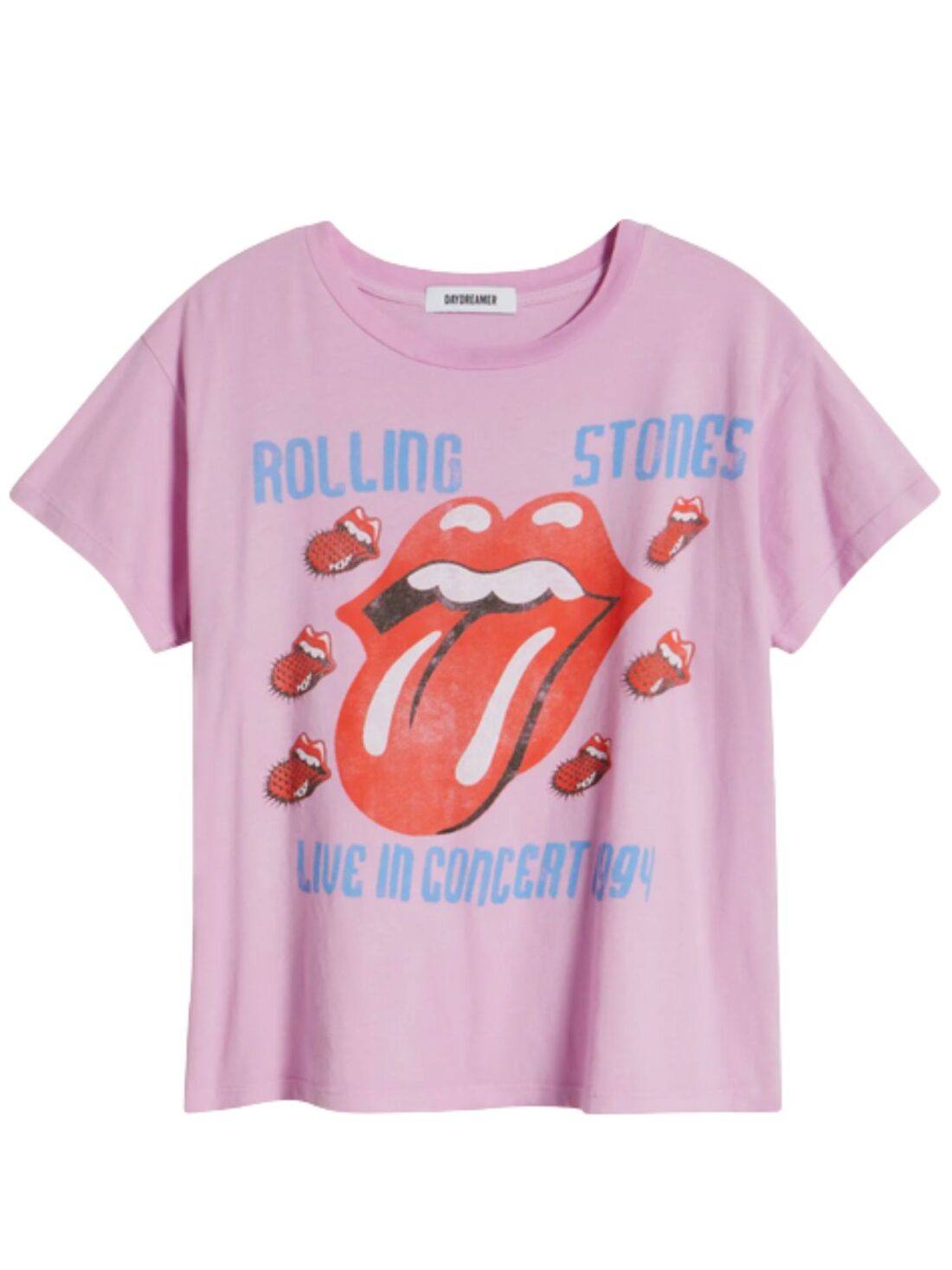 daydreamer rolling stones live in concert 1994 solo tee in faded lilac