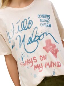 daydreamer willie nelson always on my mind merch tee