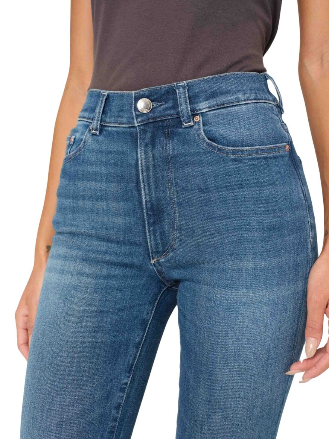 dl1961 halle straight hi rise jean in palm springs