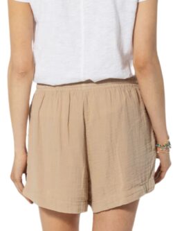 dylan gauze drawstring short in khaki