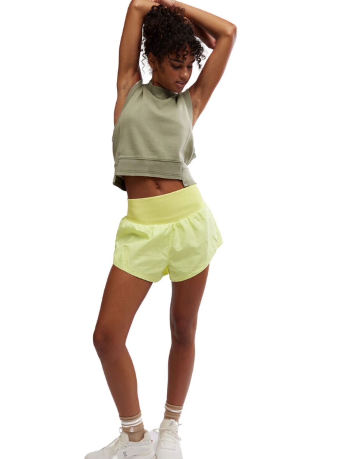 free people carpe diem short in sour citrus