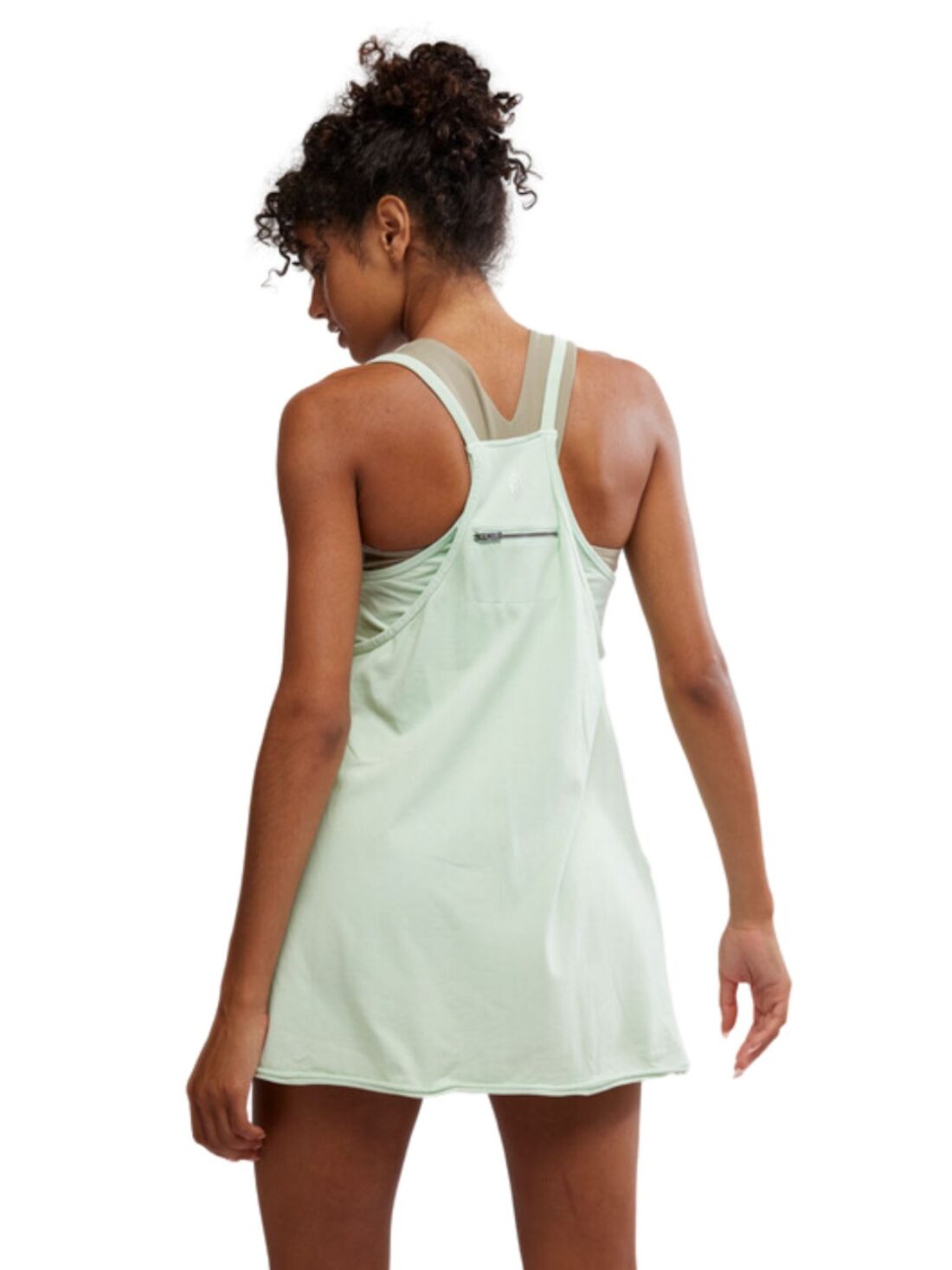 free people hot shot mini in pistachio