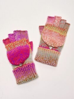 free people icing pop top gloves in pink