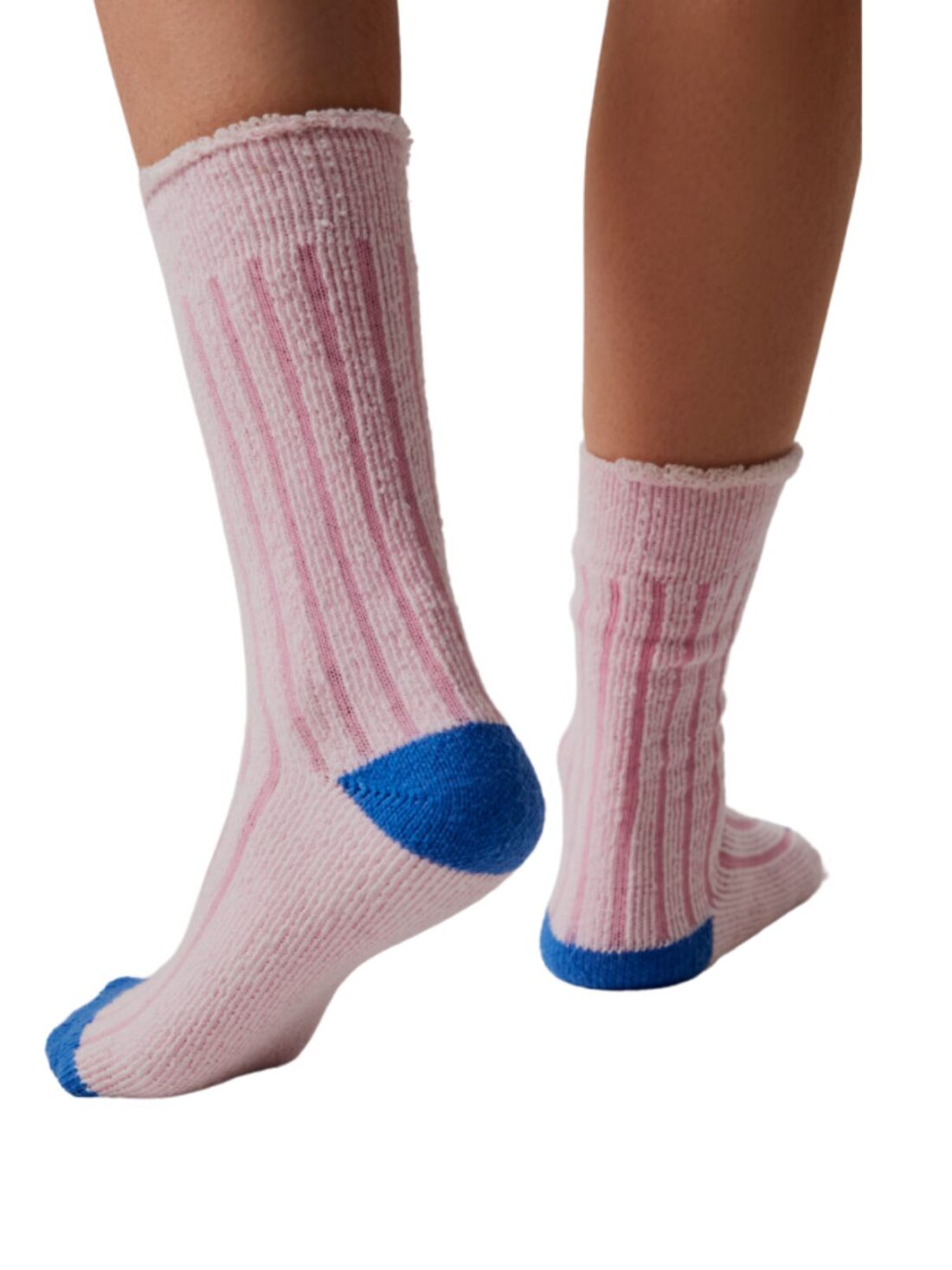 free people plush inside out sox in bubblegum