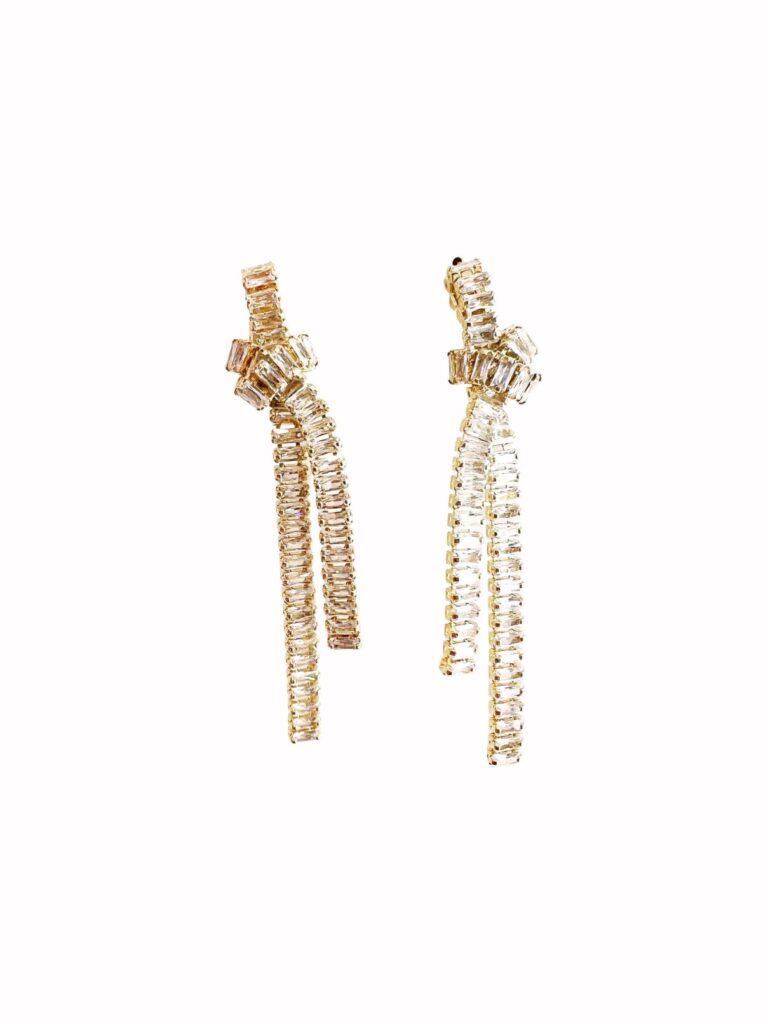 gemelli rae earrings in gold