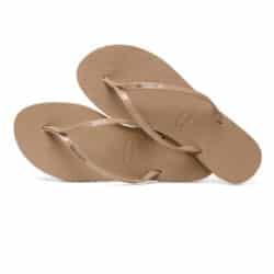 havaianas you metallic sandal in rose gold