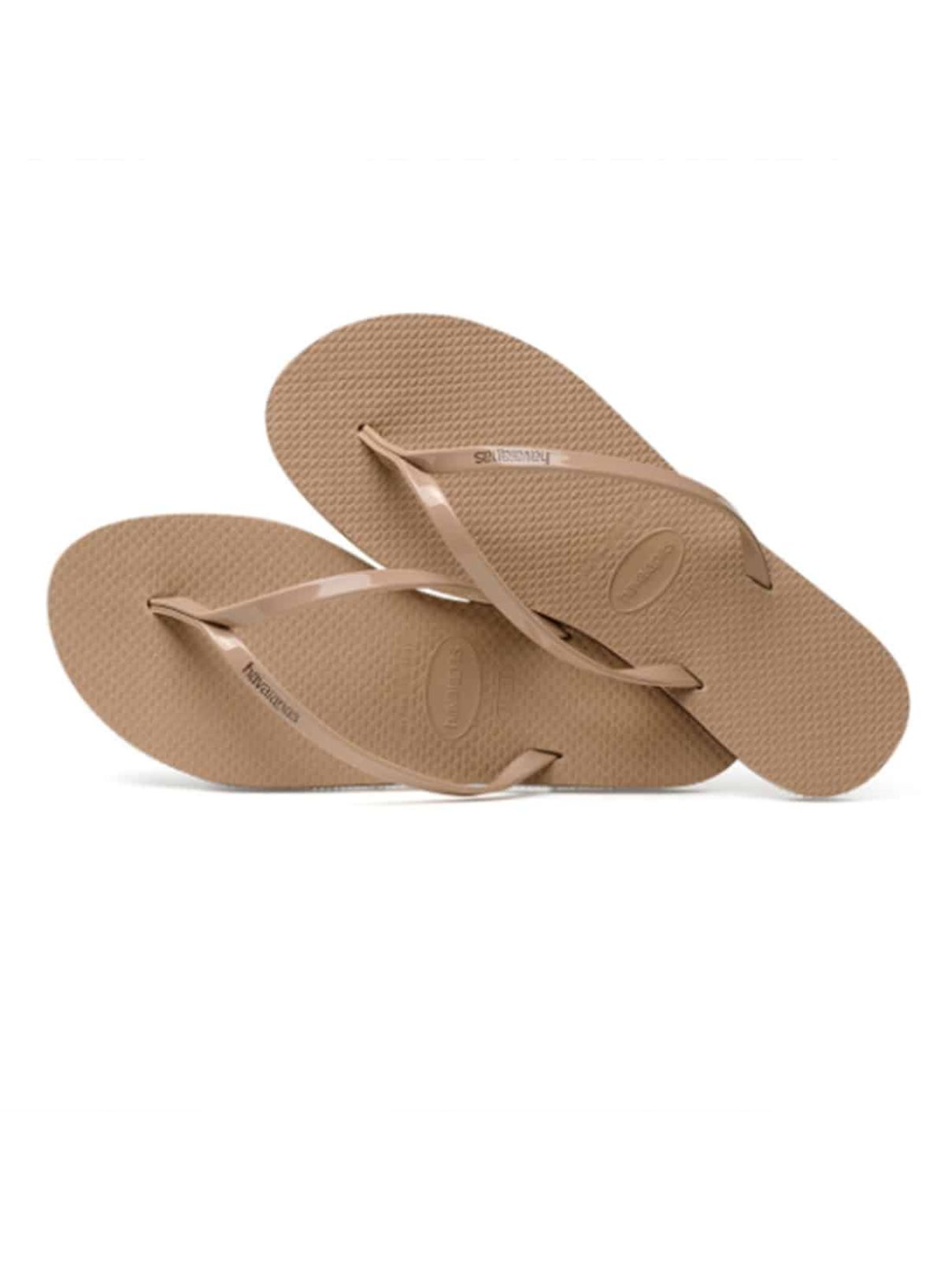 havaianas you metallic sandal in rose gold