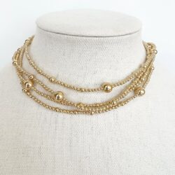 jeny baker designs finley necklace in gold