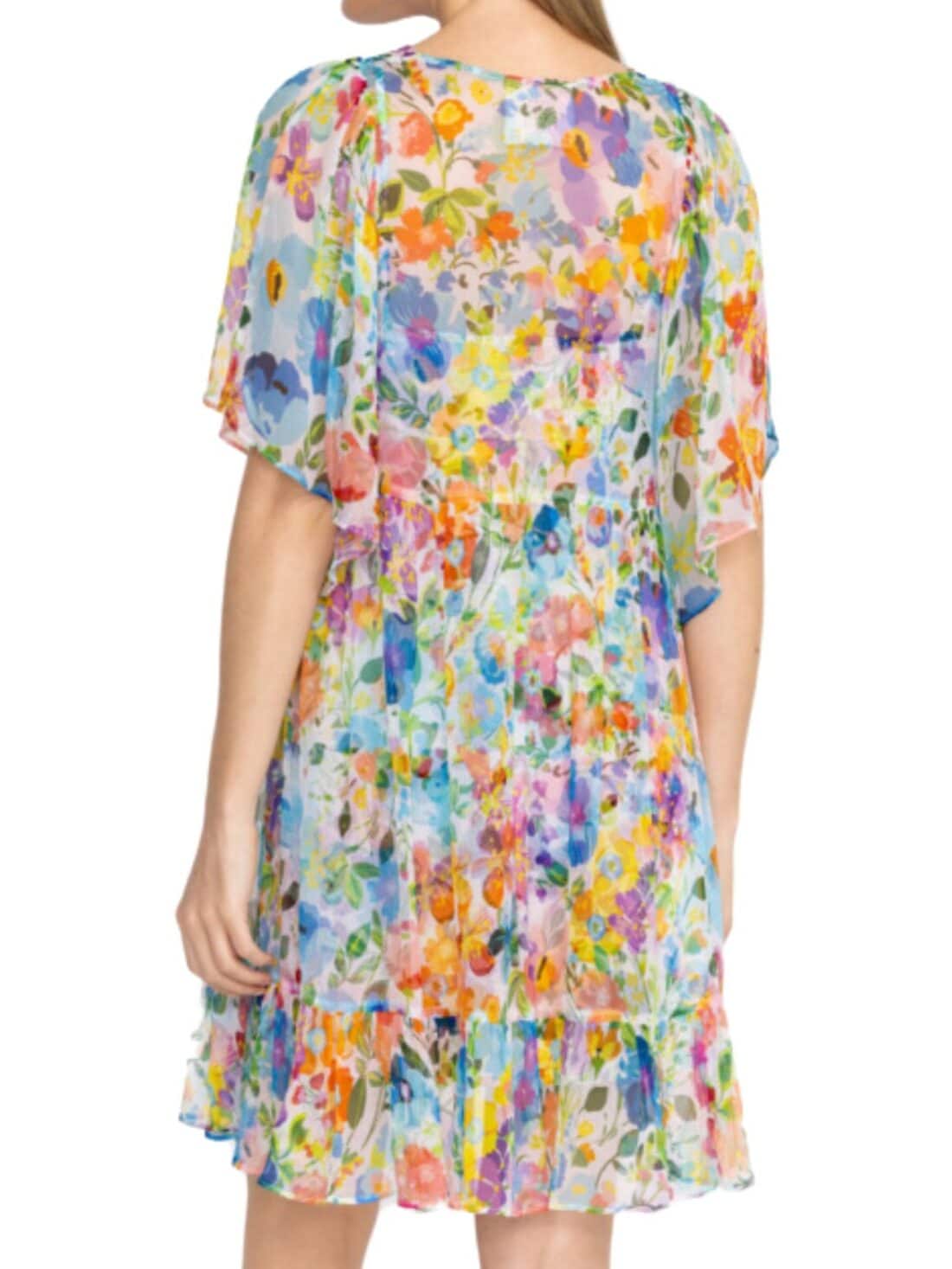 johnny was margaret mini dress in wild blooms