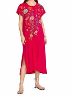 johnny was sheri relaxed dress in ultra pink