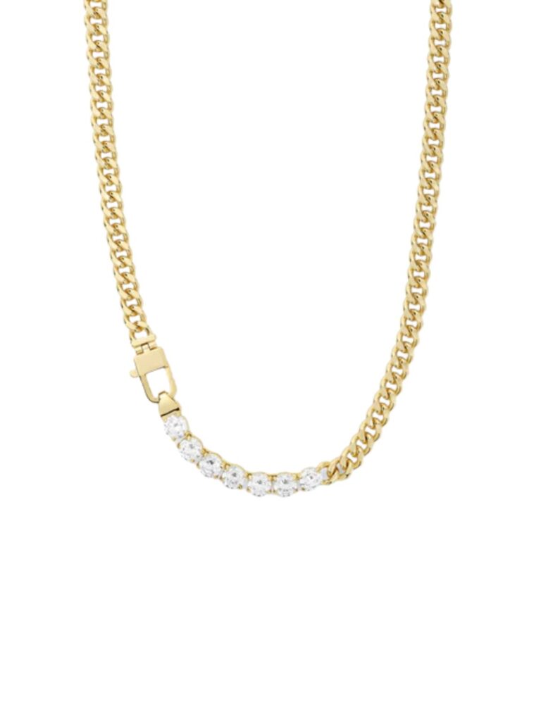 melinda maria julian loves diamonds 18" necklace