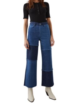 rails getty crop indigo patchwork jean