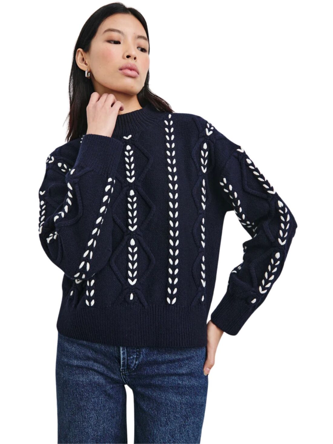 rails tori sweater in midnight