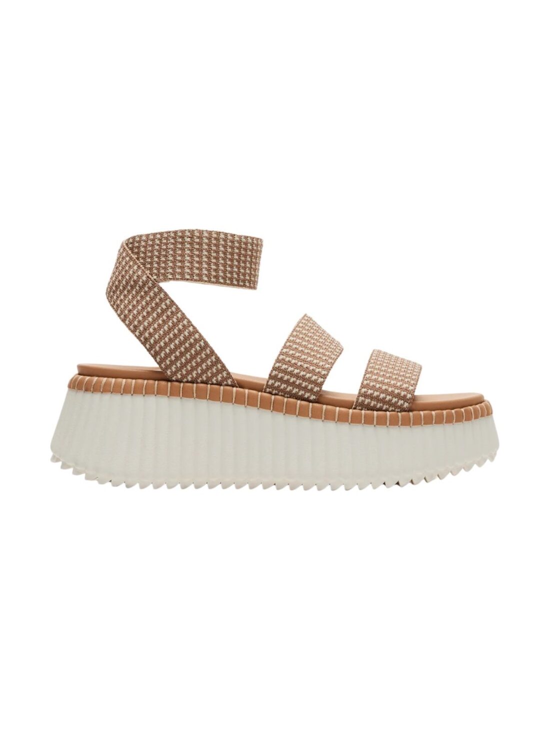 steve madden shelle sandal taupe multi