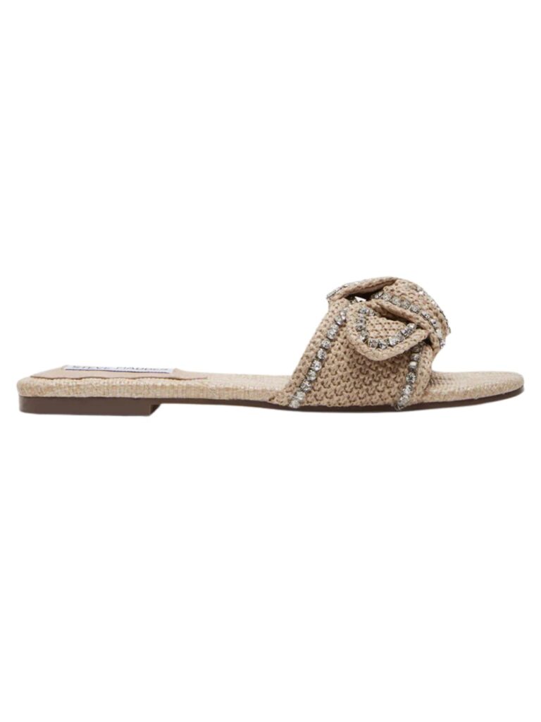 steve madden misha sandal in natural