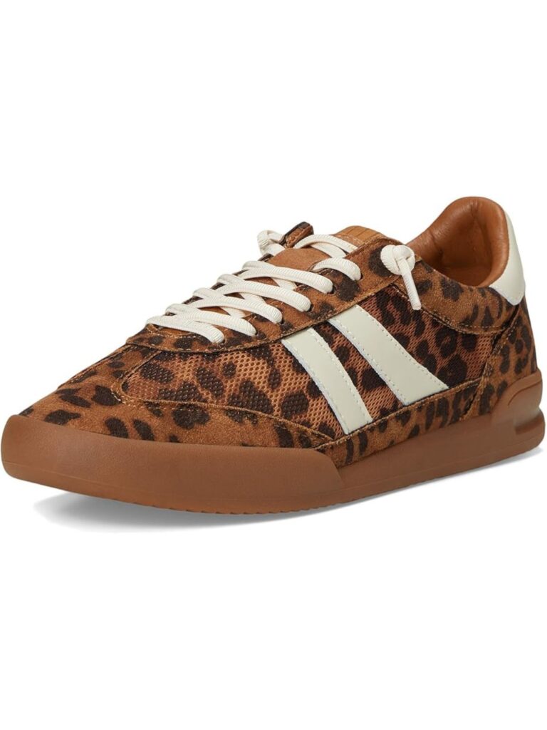 steve madden verdict sneaker in leopard multi