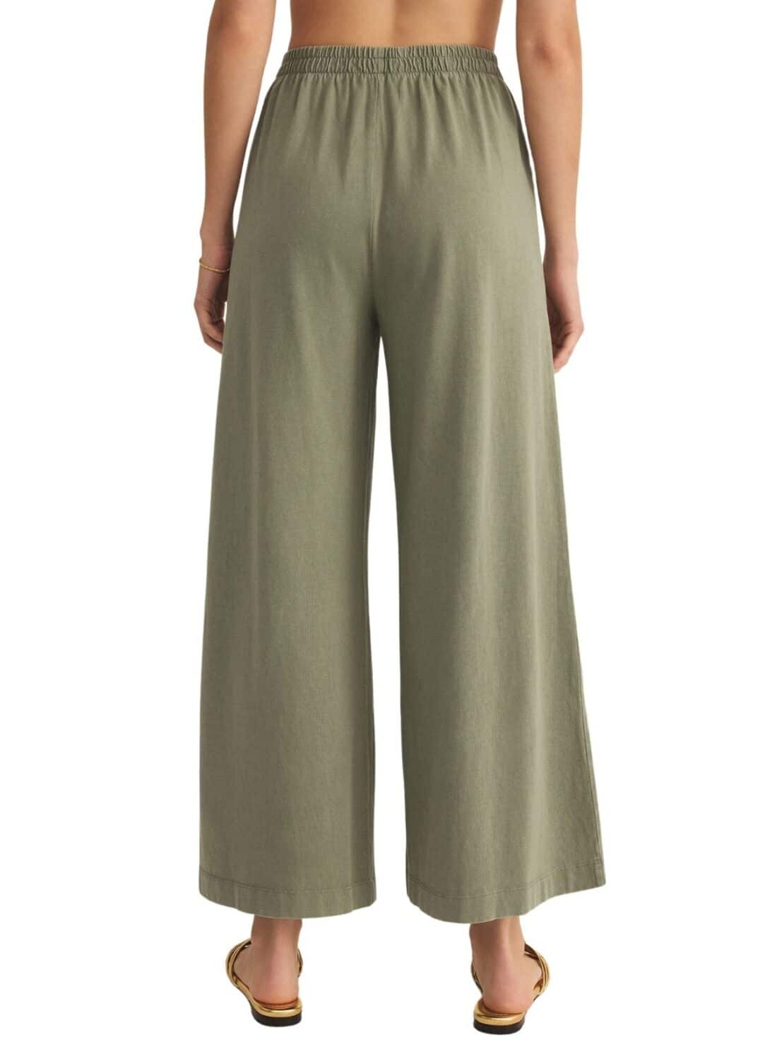 z supply scout jersey pant in avocado