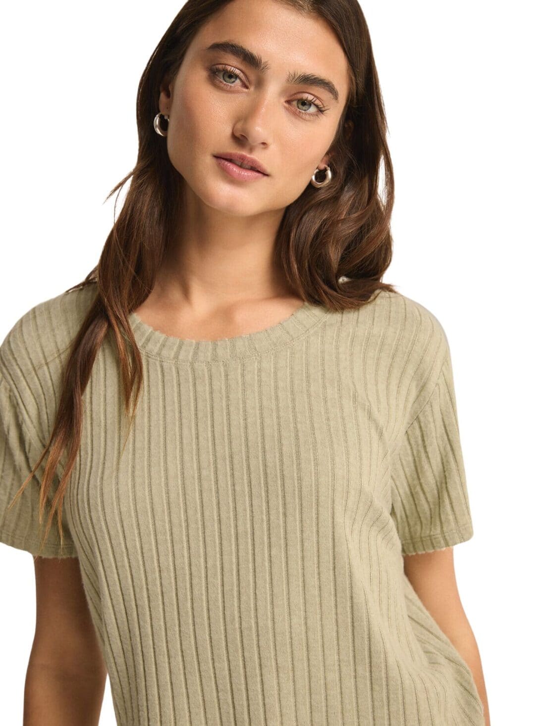 z supply so soft tee in meadow