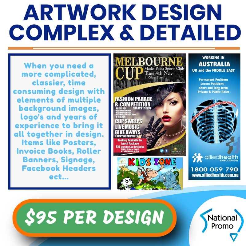 ARTWORK DESIGN - DETAILED & COMPLEX