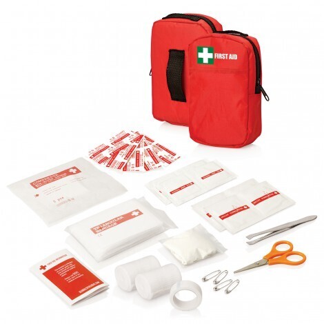 FIRST AID KIT BELT POUCH 30PC