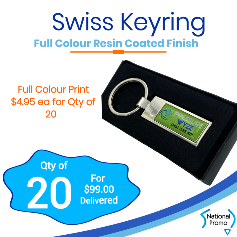 20x Swiss Keyrings