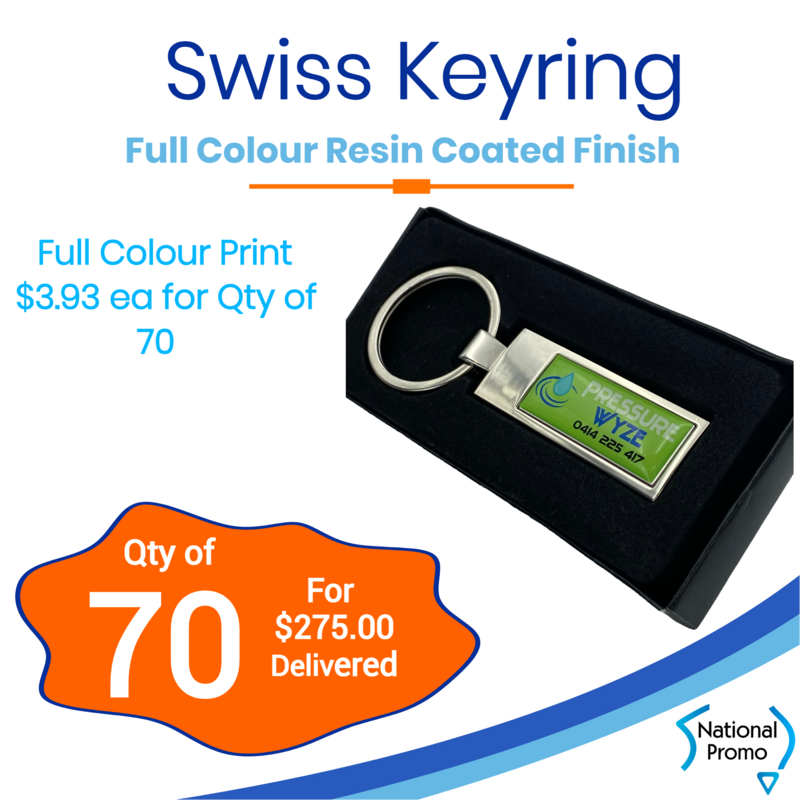 70x SWISS KEYRINGS