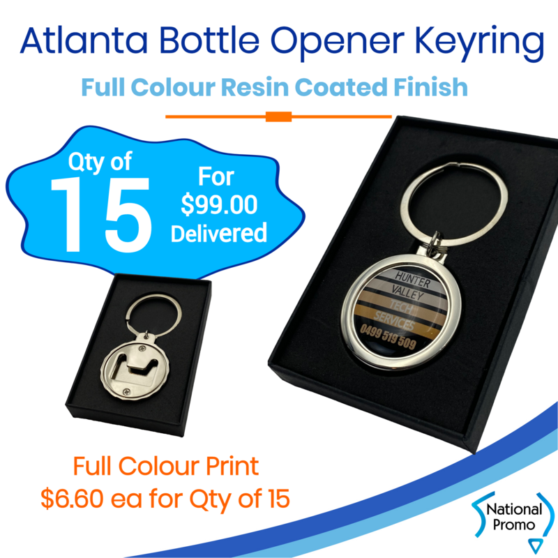 15x Atlanta Bottle Opener Keyring