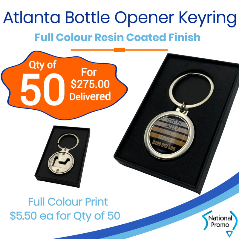 50x Atlanta Bottle Opener Keyring