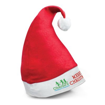 SANTA HATS > PERSONALISED PRINT $4.40 ea