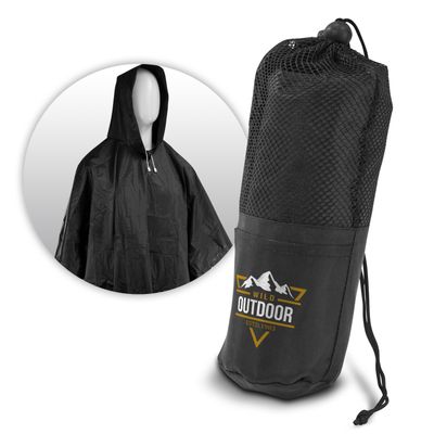 RE-USABLE STORM RAIN PONCHO
