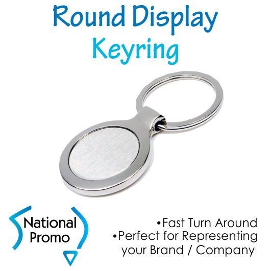 Round Display Keyring