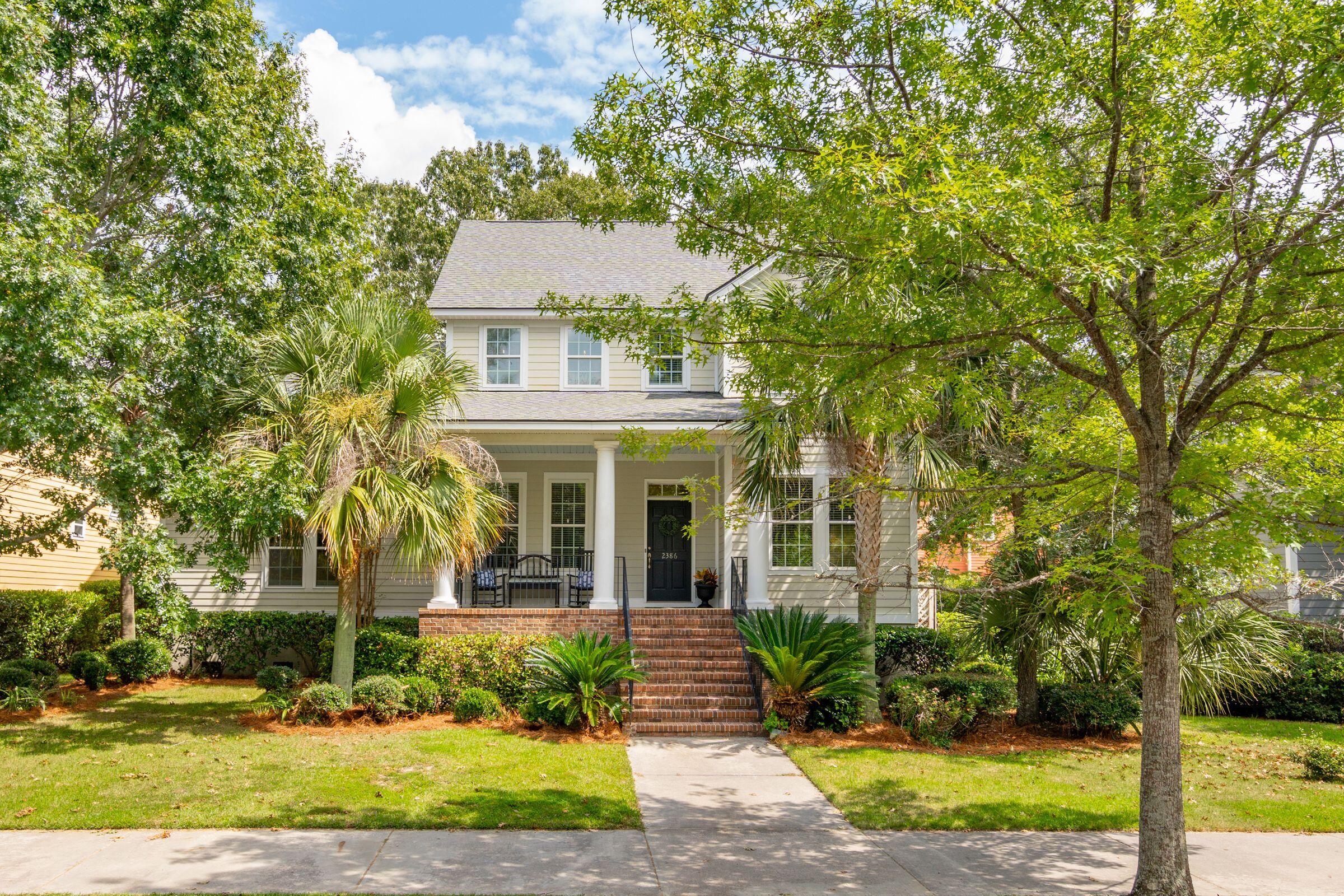 Explore the inviting charm of this 4-bedroom, 3-bathroom home on Daniel Island, perfectly designed for ease and practicality. As you step in, a versatile space ideal for a home office or cozy sitting area welcomes you. The journey continues to a formal dining room, flowing effortlessly into the eat-in kitchen, where family meals come together with simplicity. The adjacent living area, spacious and functional, offers a relaxed setting for everyday living. Upstairs, the primary bedroom features a private ensuite, adding a touch of tranquility. Two more bedrooms share a bathroom, while a loft leads to a fourth bedroom with its own bath. Conveniently located across from the school and close to local amenities, this home is a wonderful location for enjoying Daniel Island's serene lifestyle.