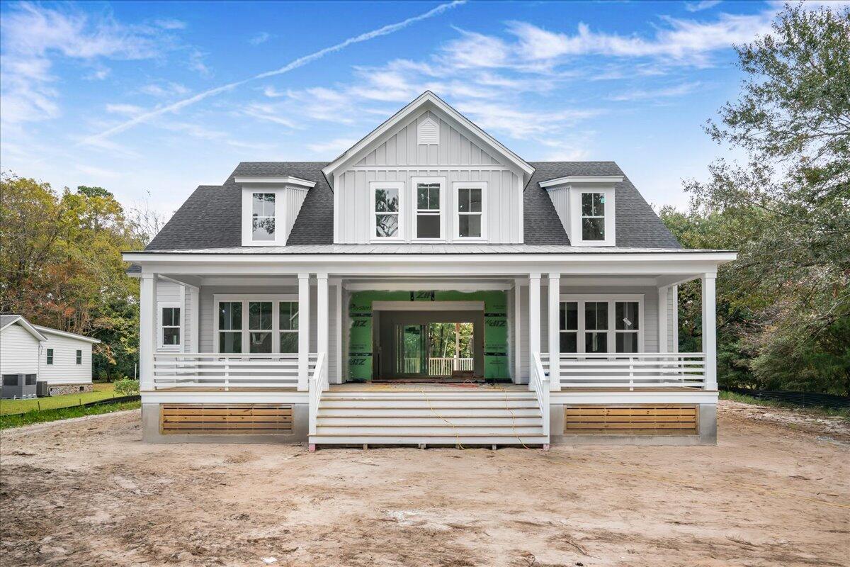 NEW CONSTRUCTION HOME ON OVER 1/2 AN ACRE IN THE HEART OF SOUTH MT. PLEASANT! Located on a serene 0.61-acre lot in South Mt. Pleasant, just 10 minutes from downtown Charleston and the Isle of Palms connector, 964 Pine Hollow Road is a meticulously crafted 3,580 sq ft home by the renowned Homes by Dickerson. This stunning property combines high-quality construction with a coastal aesthetic, offering both elegance and comfort.As you approach the home, a copper gas lantern warmly illuminates the spacious front porch, giving a glimpse of the thoughtful details that define this property. Inside, engineered oak floors exude durability and charm, while the open floor plan provides flexibility to suit a variety of lifestyles. With 4 bedrooms and 3.5 baths--including a shared ensuite bathwith private sinks and toilets for each bedroom, there is ample space for both family living and hosting guests. Carefully selected lighting, tilework and trim details enhance the home's sophisticated coastal ambiance, creating a cohesive and welcoming atmosphere throughout.

Outside, a large screened-in porch with a beautiful brick fireplace offers a perfect space for year-round gatherings or quiet evenings. The expansive backyard has plenty of room for a pool, adding the potential for a personal outdoor oasis.

Additional highlights include a private study on the first floor and a versatile upstairs rec room, ideal for work, play, or relaxation. Every aspect of 964 Pine Hollow Road has been thoughtfully designed, from the inviting front porch to the high-quality finishes, making this home a true South Mt. Pleasant treasure.