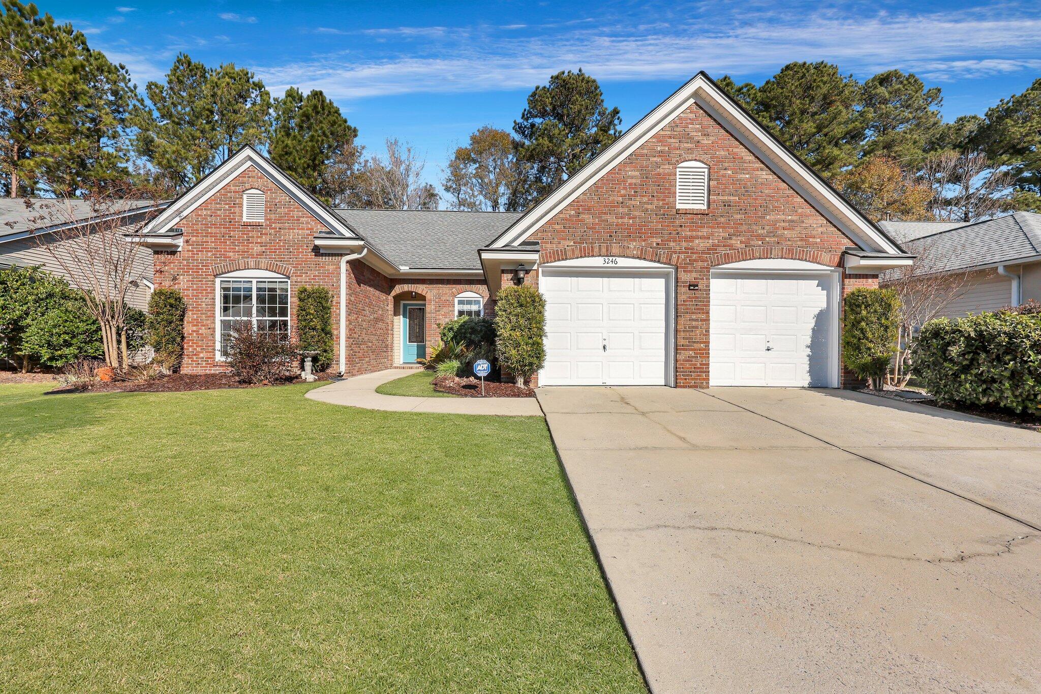 Welcome home to this beautifully updated 3-bedroom, 2-bath ranch located in the highly sought-after Park West community in Mount Pleasant. Designed for both style and comfort, this home boasts modern upgrades and thoughtful details throughout.As you step into the foyer, you'll be greeted by a stunning arch leading to a versatile formal living or dining room/flex space. Down the hall, the open-concept living area unfolds with a bright and inviting family room featuring vaulted ceilings and a cozy fireplace. Adjacent is the spacious, updated kitchen with granite countertops, ample cabinetry, and stainless steel appliances. A breakfast nook with bay windows offers the perfect spot to enjoy your morning coffee.The primary suite is tucked away for privacy, showcasing vaulted ceilings, a walk-in closet, and a newly renovated en-suite bath. This spa-like retreat includes a double vanity, freestanding soaking tub, glass-enclosed walk-in shower, and modern finishes.
On the opposite side of the home, you'll find two generously sized secondary bedrooms, each filled with natural light and equipped with ceiling fans. A full guest bath conveniently sits between the bedrooms.
Step outside to the private, fenced backyard, an entertainer's dream featuring a screened porch and a cozy fire pit.
Nestled in the desirable Foxmoor within Park West subdivision, this home is close to shopping, dining, and recreational amenities. Don't miss this rare opportunity to own a move-in ready gem in one of Mount Pleasant's most coveted neighborhoods! Schedule your showing today!

Additional updates include:
* New LVP flooring throughout main living areas
* New stainless steel appliances
* Fresh paint throughout the home
* New cordless shades, light fixtures, and ceiling fans
* Newer air conditioning system (2019)
* Newer roof (2022)
* Newer water heater (2020)
* A stunning new glass front door