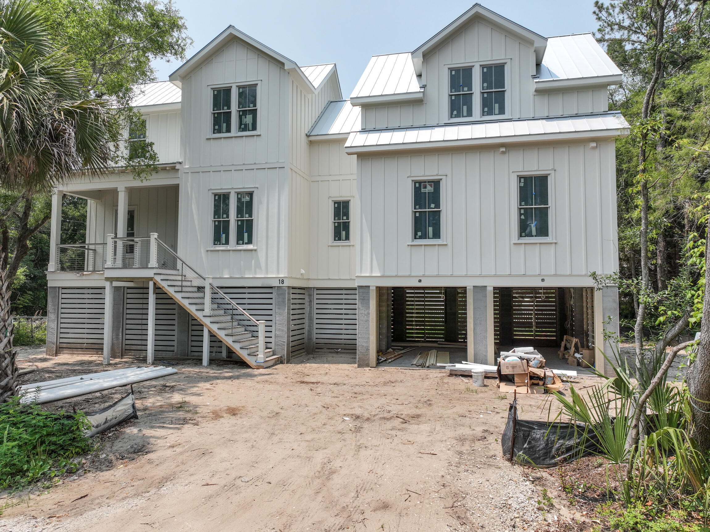 Welcome to 18 Wills Way this New Construction is expected to be completed June 30th, 2025. Introducing a truly exceptional Custom Home with plenty of off-street parking just two blocks from the beach. Imagine unwinding by sinking your tired feet into the soft sands after a long day's work, just a short walk from your home or taking a Golf Cart Ride from your house to the vibrant Isle of Palms Recreation Center, where you'll have easy access to an array of exciting amenities. This IOP Recreation Center now features brand-new pickleball and basketball courts, tennis courts, baseball fields, and much more, guaranteeing endless opportunities for active recreation while you are enjoying your coastal lifestyle. This 6 Bedroom, 6 Bathroom, In-ground Gunite Pool, Separate Office & Two-Car Garage.