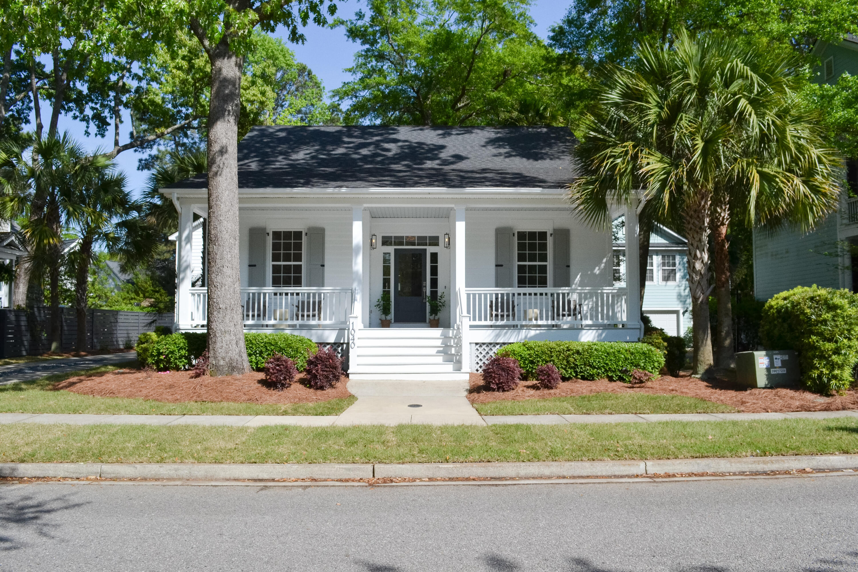 *Total sq footage 2005+ Do you love a modern Southern coastal cottage style that blends traditional charm with contemporary design? This one-level home is flooded with natural light, offering 3 spacious bedrooms and 2 beautifully designed bathrooms. A detached FROG (Finished Room Over Garage) with its own bathroom and kitchen provides extra living space or rental potential.Professionally designed and furnished by Embellish Interiors and fully renovated by Maverick Construction, this home is turn-key ready. Exceptional upgrades throughout include beautiful new flooring, appliances, and custom cabinetry. The home boasts updated plumbing and fixtures, designer lighting that enhances the space. Vibrant, textured tile, stylish countertops, and 8' interior doors enhance the overall designerBoth the interior and and exterior have been freshly painted, complemented by custom trim details and updated cabinet and door hardware, all contributing to the home's refined charm.
Enjoy the fenced backyard oasis, perfect for outdoor gatherings, and relax on the screened porch, ideal for soaking in the peaceful surroundings. The home is set on a tree-lined street with fresh landscaping, adding to the inviting curb appeal.
This home is conveniently located to everything this vibrant island town offers, and only 20 minutes from downtown Charleston and the beaches.
This home is ready to become your next dream home. Come see the one on Barfield!

Buyer to pay a one time .5% transfer fee and $350 estoppel fee to Daniel Island. All information entered believed to be correct. Buyer/buyer's agent to verify anything deemed important, such as flood zone, school zone, square footage, acreage, etc.

Photos coming soon!