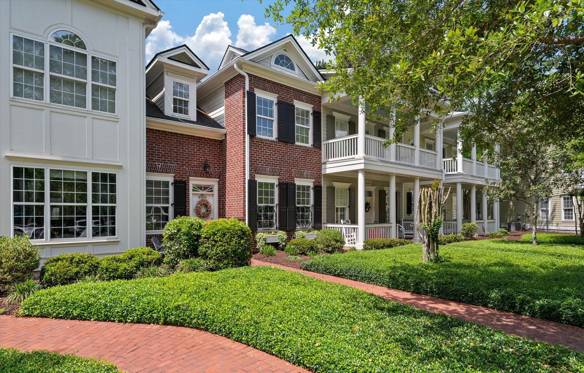 This Charleston charm is a 4-bedroom, 2.5 bathroom townhome nestled within a multi million dollar custom neighborhood with a gorgeous private park on Toomer Creek. On the main floor, you'll find a bright/airy living room with hardwood floors. The adjacent kitchen has stainless steel appliances, and a breakfast bar. There is also a kitchenette area on the main floor with a formal dining and/or study as well as a large master suite/bathroom and walk-in closet. Upstairs, you'll find the three additional bedrooms, all generously sized with a full bath. Between the two car and home is private courtyard.  The neighborhood offers miles of walking paths, fish stocked ponds, two community pools and 6 tennis courts.  10 min from beach and 25 min to downtown Charleston.