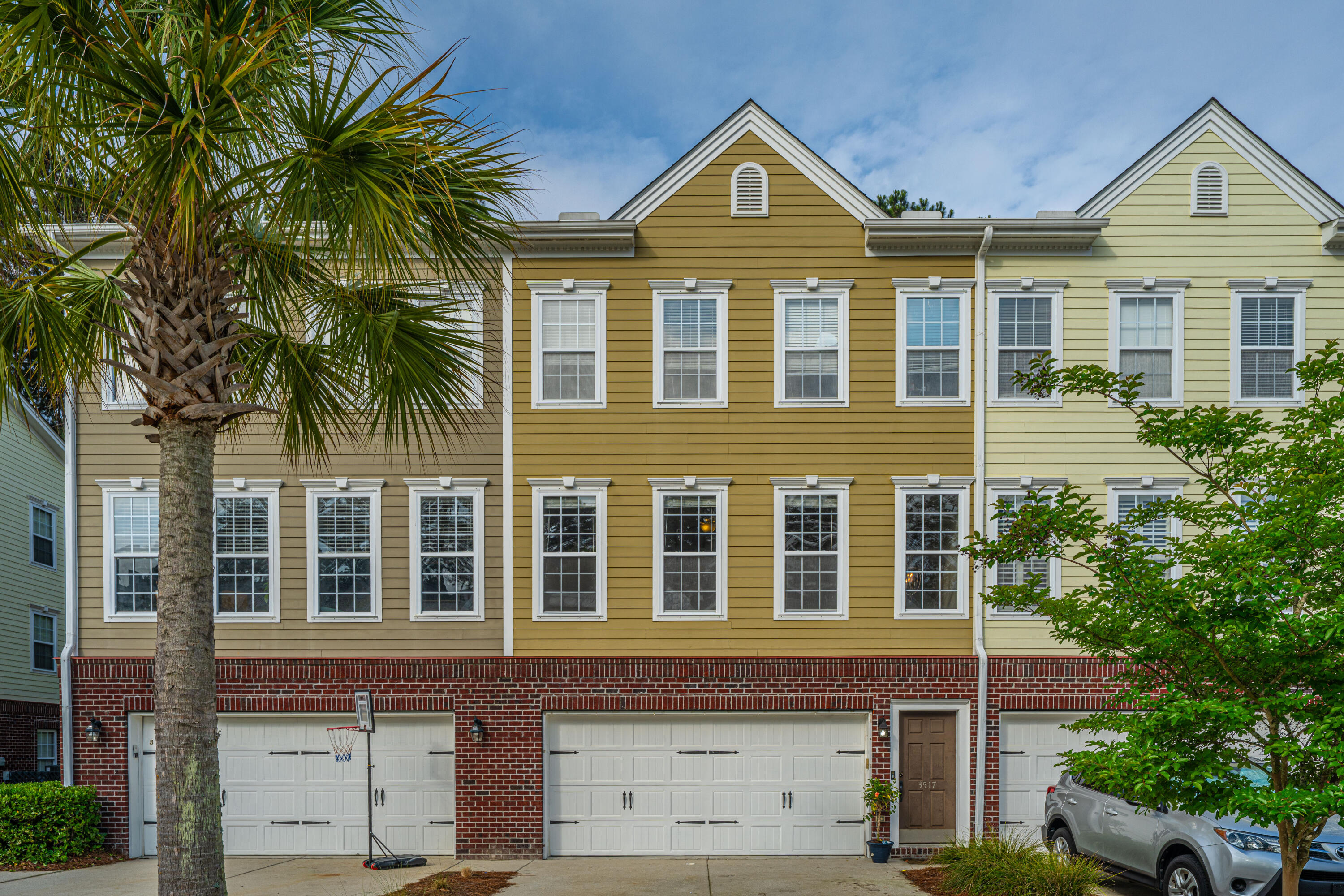 PRICED TO SELL! Fantastic opportunity to transform this home to its full potential! Assumable 3.125% loan! This plan lives large - very open, full of light, lovely wooded view from all 3 covered porches! 1st flr has huge 20''x30'' versatile flex space w/ full bth. Could be amazing MIL suite/guest/media rm w/ direct access to private back porch. So many possibilities! Garage access via mudrm. HVAC for 2nd & 3rd flrs new in 2020.Main living level is on the 2nd floor. This entire level has wood floors. Windows across the front & back of home! Oversized living dining area w/ wainscoting & crown molding, half bth, kitchen w/ island & SS appliances (fridge new in 2024 stays!), breakfast area & family room space - wow! Sliders to covered porch. And yes, you can fence in a sm yard!Upstairs you'll find the owners suite w/ yet another private covered porch - relax w/your morning coffee! Dual vanity bthrm w/ large window, soaking tub & sep shower, toilet rm, huge WIC. Bdrms are split style w/ 2 family bdrms at front of home and hall bath.

$5k carpet allowance to be paid at closing. 1st flr flex space needs some TLC. Carpentry work & paint. Needs new doors & frames, trim work, sills. Carpet was removed & owners are sealing the slab & putting in LVP. This could be an amazing space with a new owners vision! New carpet needed on stairs & upstairs hall. Being sold "As Is" w/ right to inspect. 

Park West is a highly desirable master planned community surrounded by the natural beauty of the low country! Yearly HOA includes all amenities such as 2 resort style pools, clubhouse, tennis courts, walking trails & play park.

Minutes away are award-winning community schools, grocery stores, shops, new hospital/medical offices and library. Also Laurel Hill County Park Trail system, Park West Rec Center with indoor pool, ball fields, etc and, of course, close to a variety of fabulous restaurants!

20 minutes to the islands and beaches and historic downtown Charleston is just 30 minutes away!